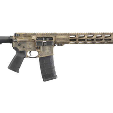 Ruger AR-556 MPR 5.56mm Semi-Auto Rifle with Frazzled Brown Cerakote Finish